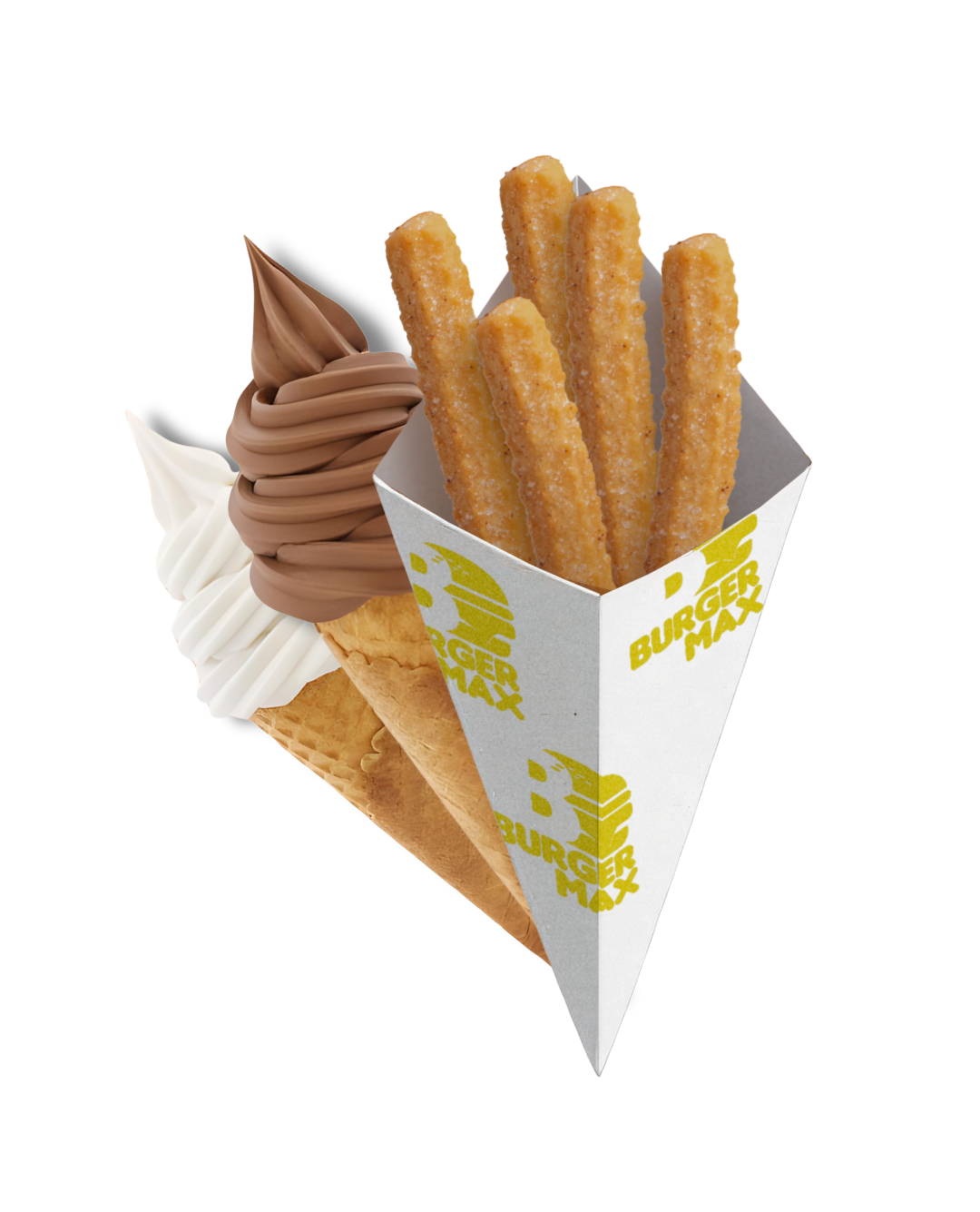 Churros y 2 Barquillas - Burger Max